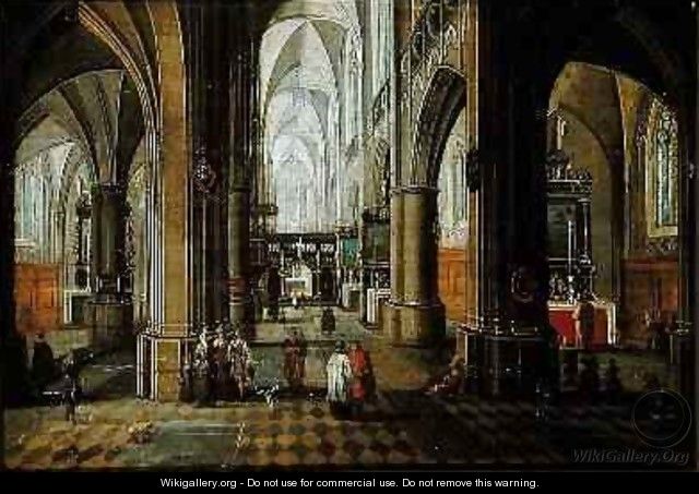 Interior of a Church - Pieter the Elder Neefs