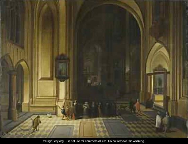 Interior of a Cathedral - Pieter the Elder Neefs