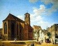 The Church Square in Wasserburg am Inn 1838 - Michael Neher