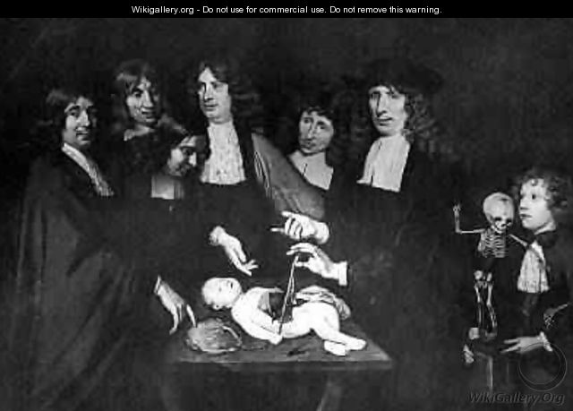 The Anatomy Lesson of Professor Frederik Ruysch 1638-1731 1683 - Jan van Neck