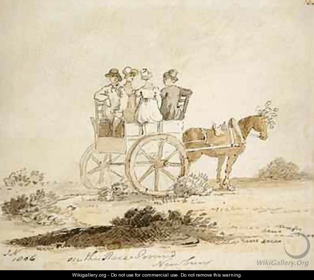 On the Raceground Newbury 1806 - John Nixon