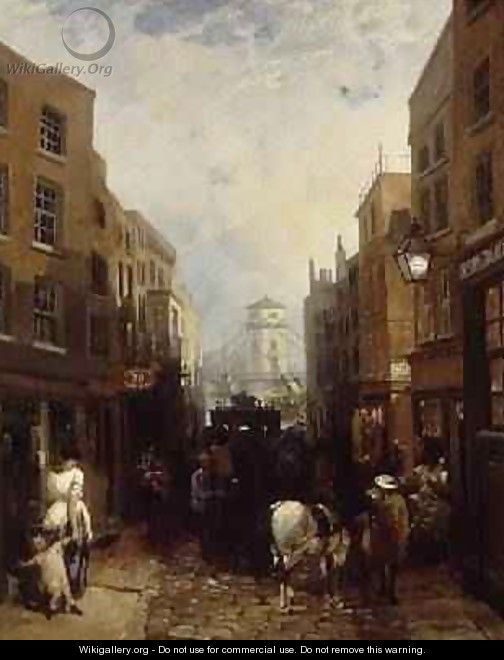 Buckingham Street,Strand,1854 - Edmund John Niemann, Snr.