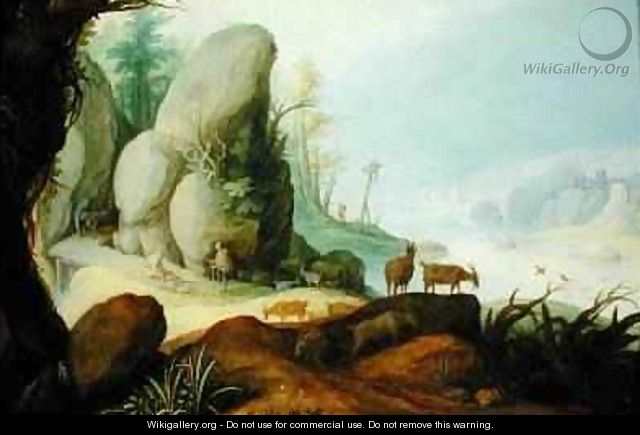 Pastoral Landscape 1605 - Willem van, the Younger Nieulandt