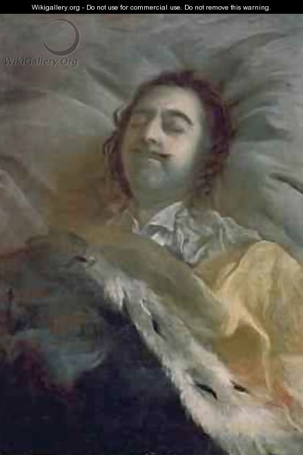 Peter I 1672-1725 the Great on his Deathbed 1725 - Ivan Nikitich Nikitin