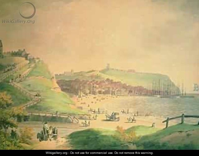 The South Bay Scarborough 1790 - Francis Nicholson