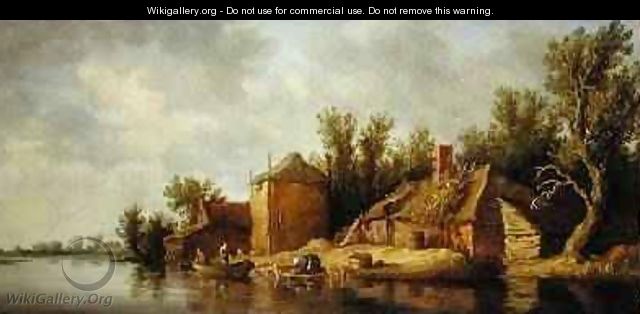 River landscape - Pieter de Neyn