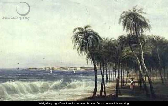A View of Colombo Ceylon - Andrew Nicholl