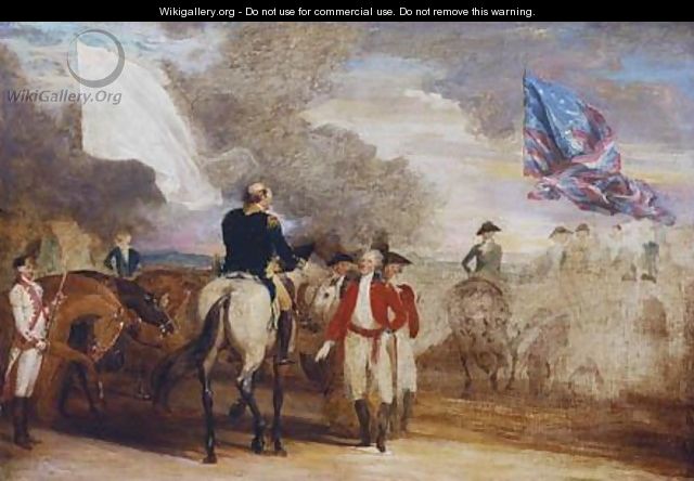 Surrender of Cornwallis at Yorktown - John Trumbull