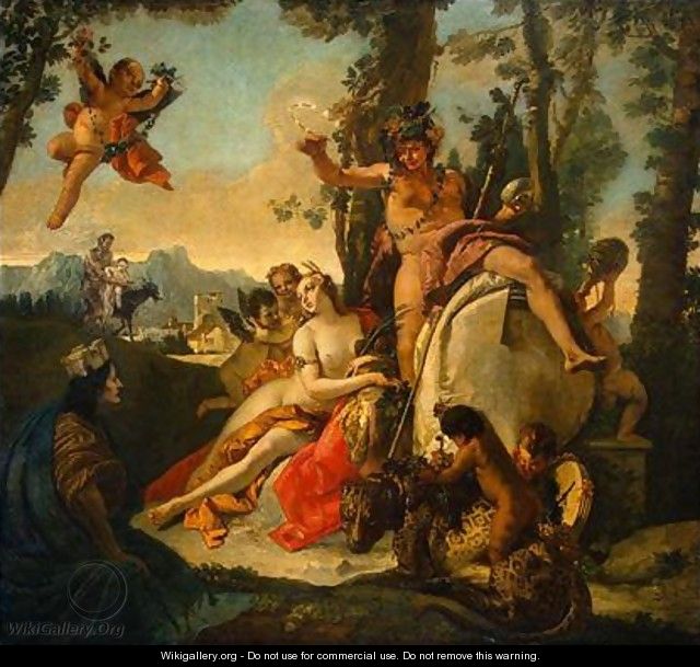 Bacchus and Ariadne - Giovanni Battista Tiepolo