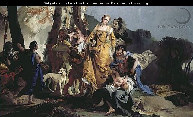 The Finding of Moses - Giovanni Battista Tiepolo