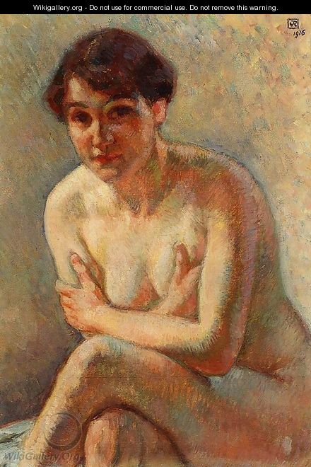 Nude Woman - Theo Van Rysselberghe