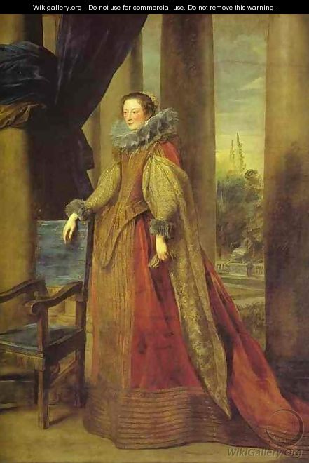 Portrait of the Marchesa Geronima Spinola-Doria of Genoa - Sir Anthony Van Dyck