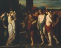 Pylades and Orestes Brought as Victims before Iphigenia - Benjamin West