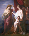 Juno Receiving the Cestus from Venus - Benjamin West