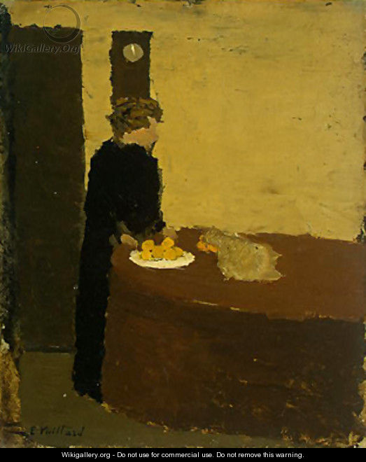 Woman in Black - Edouard (Jean-Edouard) Vuillard