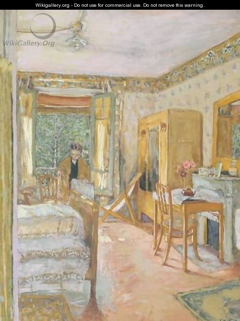 Sunlit Interior - Edouard (Jean-Edouard) Vuillard