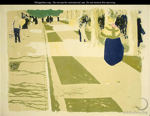 The Avenue - Edouard (Jean-Edouard) Vuillard