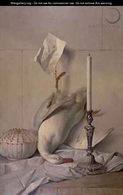 The White Duck, 1753 - Jean-Baptiste Oudry