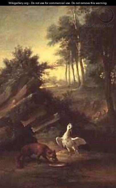 The Fox and the Stork, 1747 - Jean-Baptiste Oudry
