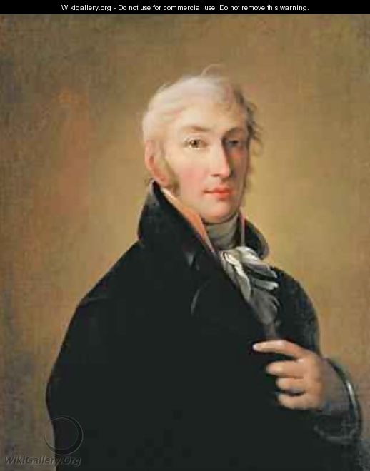 Portrait of Nikolay Mikhaylovich Karamzin 1766-1826, 1805 - Giovan Battista Ortolani-Damon