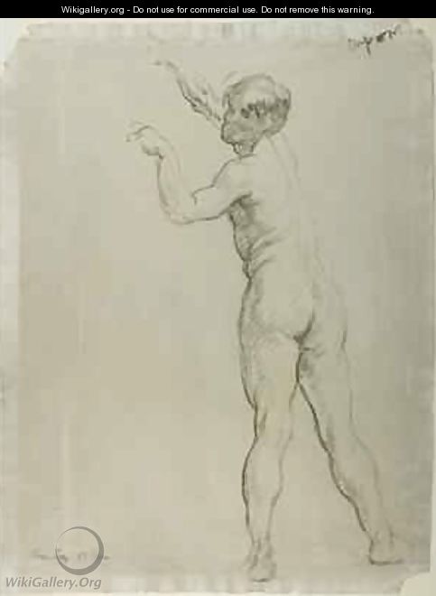 Male Nude Standing - Sir William Newenham Montague Orpen
