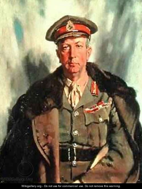Lieutenant-General Sir A.W. Currie 1875-1933 c.1918 - Sir William Newenham Montague Orpen