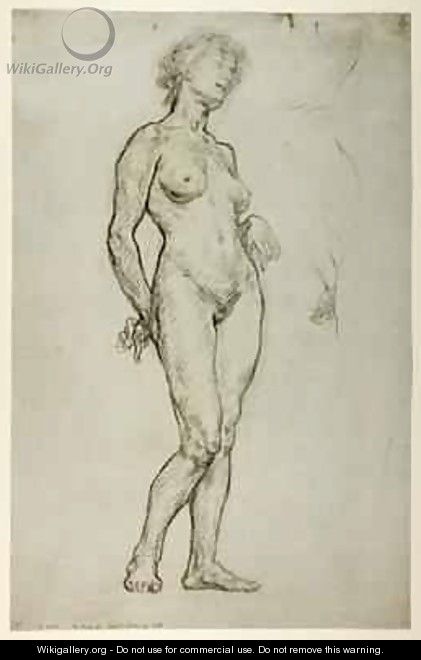 Study of a Female Figure, 1898 - Sir William Newenham Montague Orpen