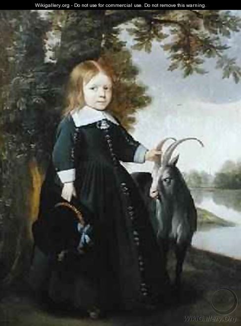 Child and Goat, 1655 - Anthonie Palamedesz. (Stevaerts, Stevens)