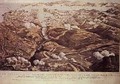 A Panoramic View of the External and Internal Defences of Sebastopol, the Batteries, Trenches and Siege Works of the Allies from sketches of a military engineer on the staff of Sir J. Burcoyne, pub. by Stannard and Dixon, 1855 - Thomas Packer