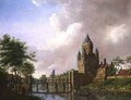 A View of the Kleine Houtpoort, Haarlem, 1778 - Isaak Ouwater
