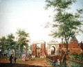 View of the Zylpoort, Harlem, 1780 - Isaak Ouwater
