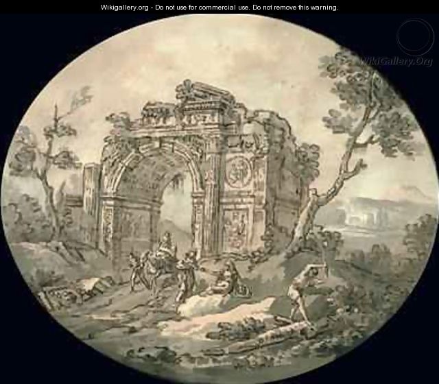 Architectural Ruins - Giovanni Paolo Panini