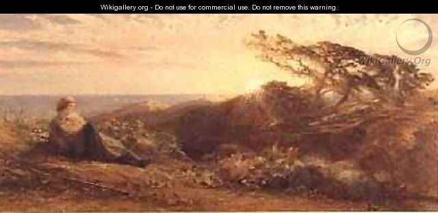 Eventide, c.1858 - Samuel Palmer