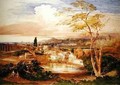 Rome from the Borghese Gardens, 1837 - Samuel Palmer
