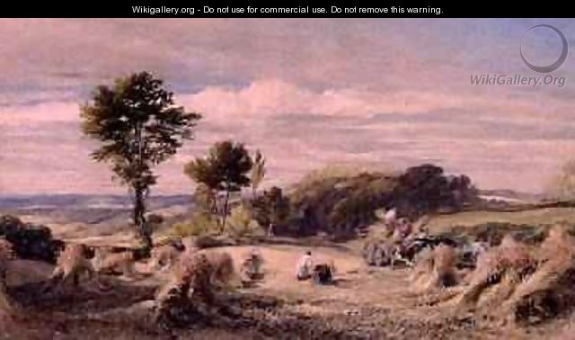 Carting the Wheat, 1844-48 - Samuel Palmer