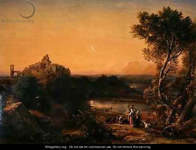 Papigno on the Nar below the Falls of the Terni, 1839 - Samuel Palmer