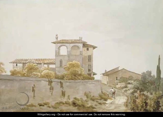 An Italian Villa - William Pars