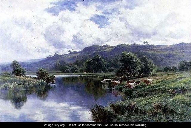 The Avon near Stratford - Henry Hillier Parker
