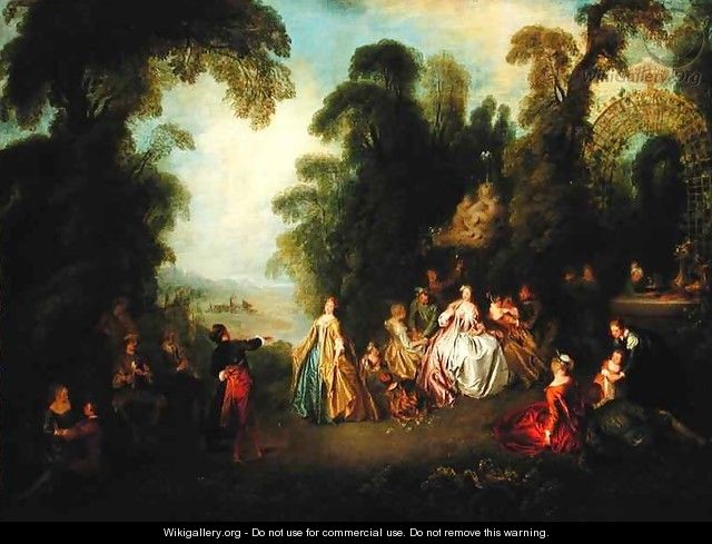 The Dance, c.1730 - Jean-Baptiste Joseph Pater
