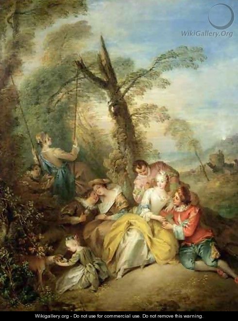 The Swing, 1730s - Jean-Baptiste Joseph Pater