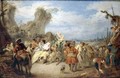 The March of the Troops - Jean-Baptiste Joseph Pater