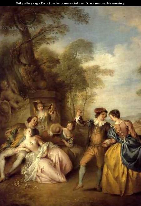 The Dance, 1730s - Jean-Baptiste Joseph Pater