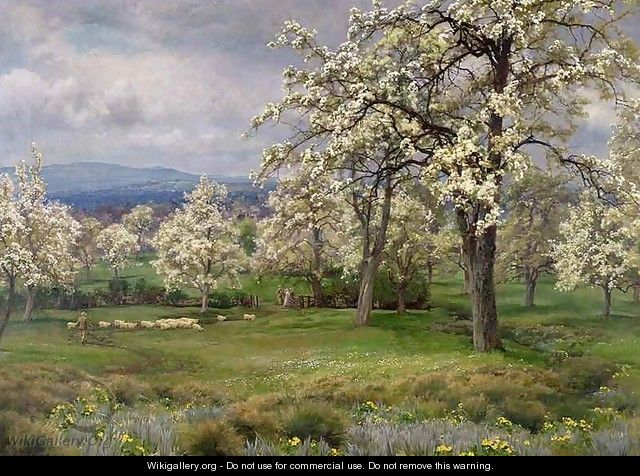 The Pear Orchard, c.1903 - Alfred Parsons
