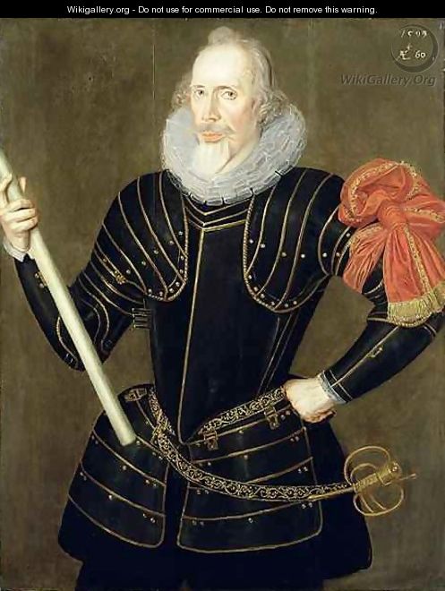 Portrait of a Man, 1593 - Robert Peake