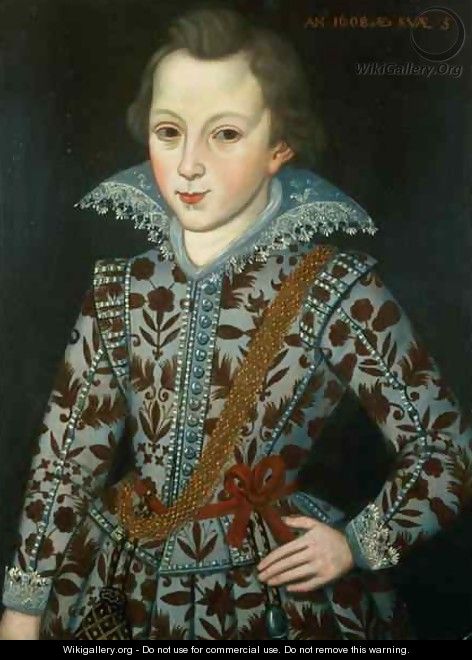 Portrait of a Young Boy, Aged Five - Robert Peake