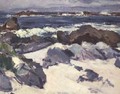 A Rocky Shore, Iona - Samuel John Peploe