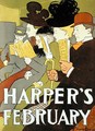 Cover illustration for Harpers magazine, 1896 - Edward Penfield