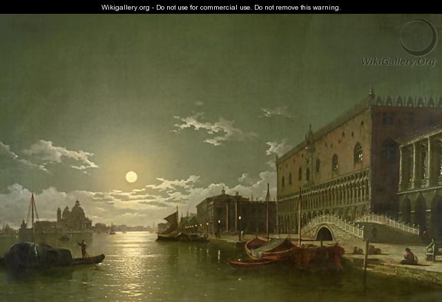 Venice by Moonlight - Henry Pether