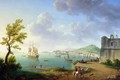 View of Naples from the Castel dellOvo to Mergellina, 1791 - Pierre Joseph Petit