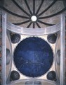 The Path of the Sun through the stars on the night of the 4th July 1442, from the soffit above the altar, c.1430 - Giuliano dArrighi Pesello